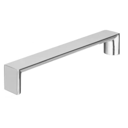Crown 5-1/2" Cabinet Pull with 5" Center to Center Polished Chrome Finish CHP81458PC